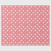 Symbole für Krankenpfleger Geschenkpapier (Flach)