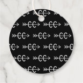 Symbole für länderübergreifende Symbole Geschenkanhänger (Rückseite)