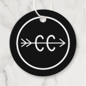 Symbole für länderübergreifende Symbole Geschenkanhänger (Vorderseite)