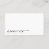 Symbole für Landscaping Visitenkarte (Rückseite)