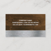 Symbole für Zimmerservice Visitenkarte (Rückseite)