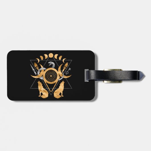 Symbole Gepäckanhänger (Rückseite horizontal)