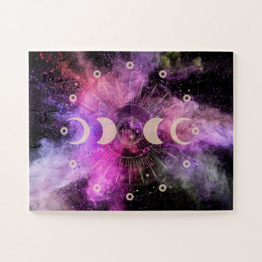 Symbole im Universum Puzzle (Horizontal)