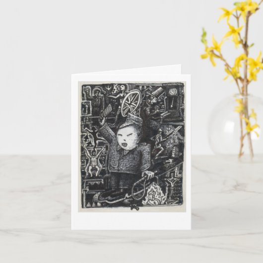 Symbole Karte (Gelbe Blume)