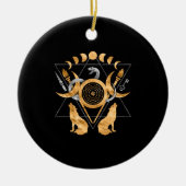 Symbole Keramik Ornament (Vorne)