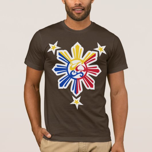 Symbole philippinischer Geschichte II -weiß T-Shirt (Vorderseite)