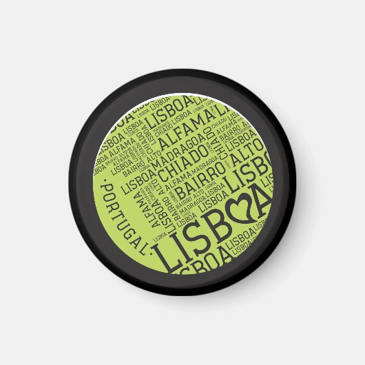 Symbole Portugals - Lissabon Lissabon Magnet (Vorne)