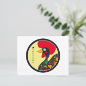 Symbole Portugals - Liste Postkarte (Stehend Vorderseite)