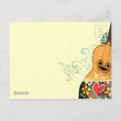 Symbole Portugals - Portugiesische Gitarre Postkarte (Rückseite)