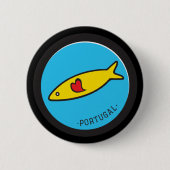 Symbole Portugals - Sardine Nr.02 Button (Vorderseite)