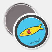 Symbole Portugals - Sardine Nr. 02 Magnet (Vorderseite/Rückseite)