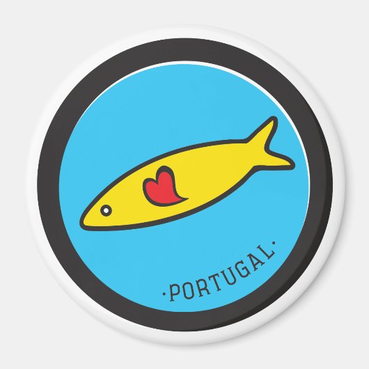 Symbole Portugals - Sardine Nr. 02 Magnet (Vorne)