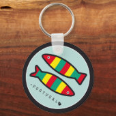 Symbole Portugals - Sardinen Schlüsselanhänger (Vorderseite)