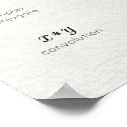 Symbole Poster (Ecke)