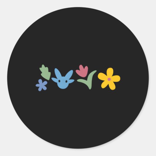 Symbole Runder Aufkleber (Vorderseite)