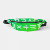 Symbole von Bitcoin (Heller Gewinn Grün - 5) Bauchtasche (Vorderseite)