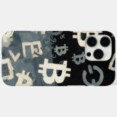 Symbole von Bitcoin (Stil: 10) Case-Mate iPhone Hülle (Rückseite (Horizontal))