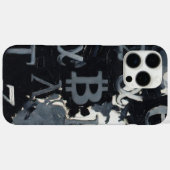 Symbole von Bitcoin (Stil: 11) Case-Mate iPhone Hülle (Rückseite (Horizontal))