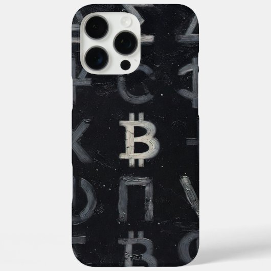 Symbole von Bitcoin (Stil: 13) Case-Mate iPhone Hülle (Rückseite)
