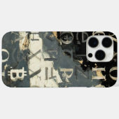 Symbole von Bitcoin (Stil: 14) Case-Mate iPhone Hülle (Rückseite (Horizontal))