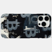 Symbole von Bitcoin (Stil: 15) Case-Mate iPhone Hülle (Rückseite (Horizontal))