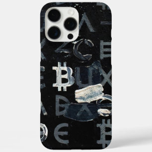 Symbole von Bitcoin (Stil: 4) iPhone 16 Pro Max Hülle