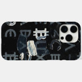 Symbole von Bitcoin (Stil: 4) Case-Mate iPhone Hülle (Rückseite (Horizontal))