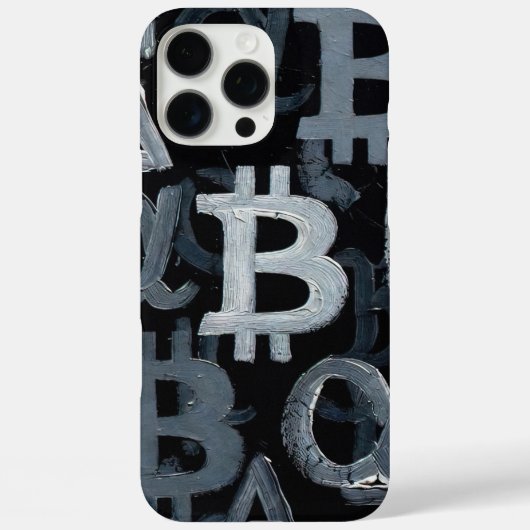Symbole von Bitcoin (Stil: 6) Case-Mate iPhone Hülle (Rückseite)