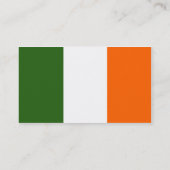 Symbole von Irland-Visitenkarte Visitenkarte (Rückseite)