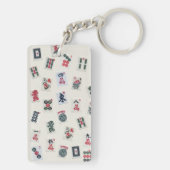 Symbole von MahJong Schlüsselanhänger (Rückseite)