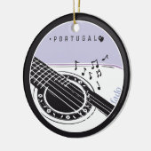 Symbole von Portugal - FADO Keramik Ornament (Links)
