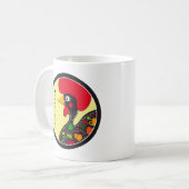 Symbole von Portugal - Hahn Kaffeetasse (Vorderseite Links)
