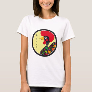 Symbole von Portugal - Hahn T-Shirt