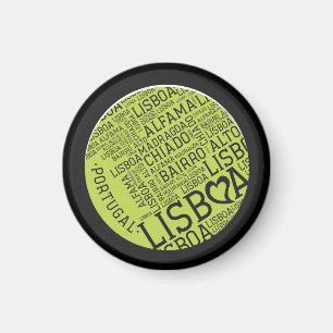 Symbole von Portugal - Lissabon Lissabon Magnet