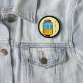 Symbole von Portugal- - Lissabon-Straßenbahn Button (Beispiel)
