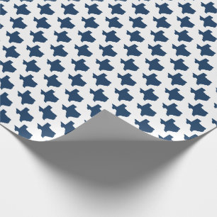 Symbole von Texas, Bundesstaat Texas, Marine Geschenkpapier