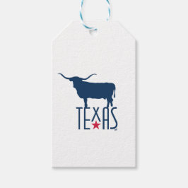Symbole von Texas, Longhorn, Marine Geschenkanhänger