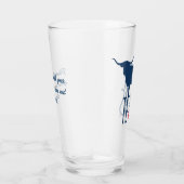 Symbole von Texas, Longhorn, Marine Glas (Rechts)