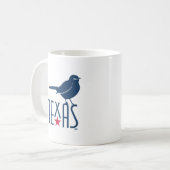 Symbole von Texas, Mockingbird Kaffeetasse (Vorderseite Links)