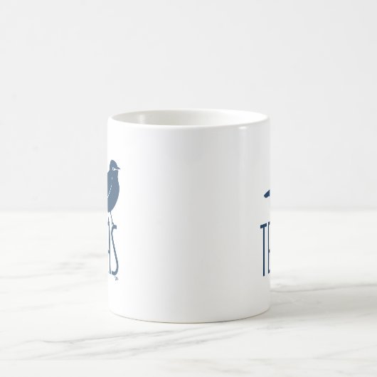 Symbole von Texas, Mockingbird Kaffeetasse (Mittel)