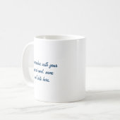 Symbole von Texas, Texas, blau Kaffeetasse (Vorderseite Links)