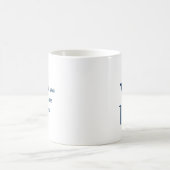 Symbole von Texas, Texas, blau Kaffeetasse (Mittel)