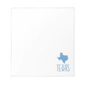 Symbole von Texas, Texas, blau Notizblock (Vorderseite)
