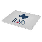 Symbole von Texas, Texas, blau Schneidebrett (Ecke)