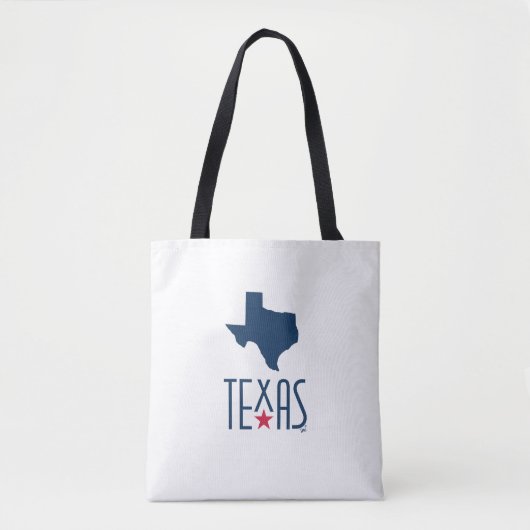 Symbole von Texas, Texas, blau Tasche (Vorderseite)