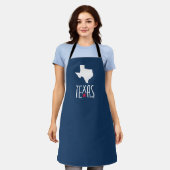 Symbole von Texas, Texas, marineblau, roter Stern Schürze (Getragen)