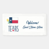 Symbole von Texas, Texas und Gelb Rose Banner (Horizontal)