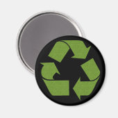 Symbolgras gerecycelt magnet (Vorderseite/Rückseite)