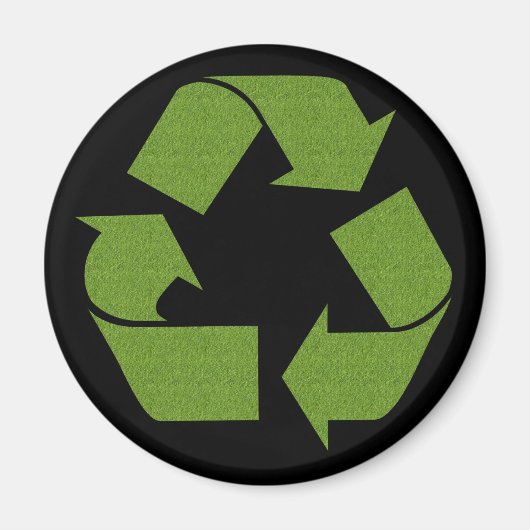Symbolgras gerecycelt magnet (Vorne)