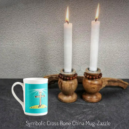 SYMBOLIC CROSS PORZELLANTASSE
